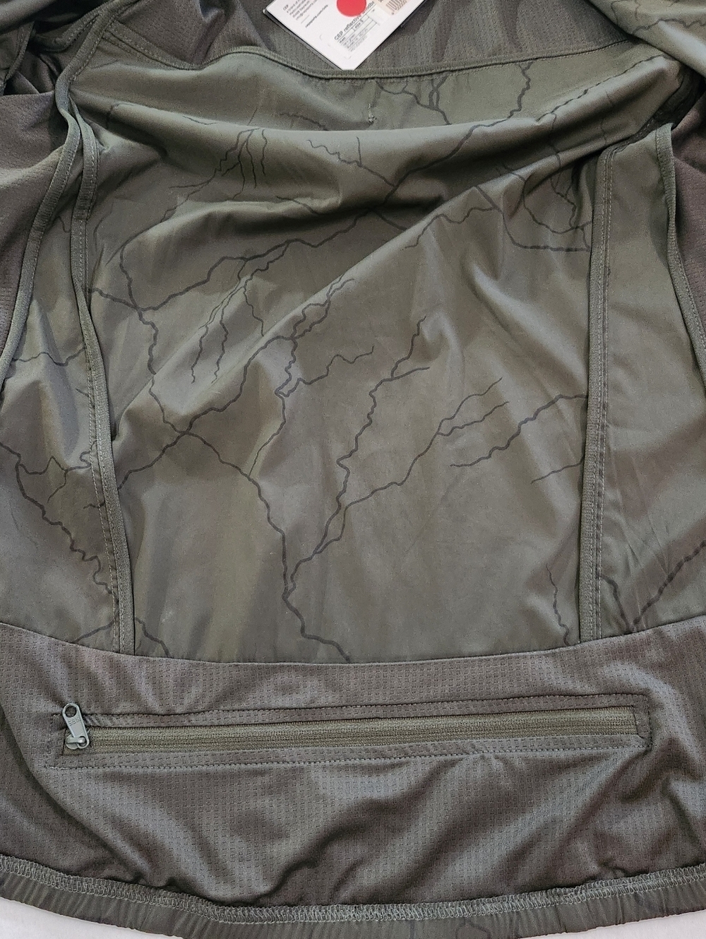 Cep Men's Olive Activating Performance Full-Zip Jacket Size Small - Picture 7 of 11